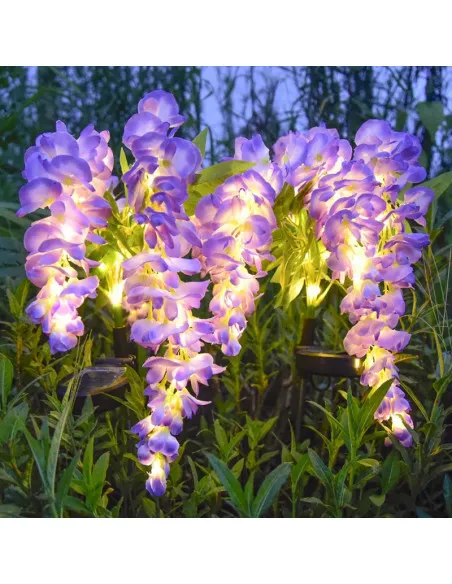 Lampa Solara LED Wisteria, 70 cm, Lumină Albă Caldă, IP65, diverse culori