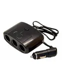 Priza tripla + USB pentru bricheta auto