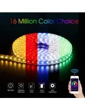 Banda LED RGB 5M Wifi Smart, lumina ambientala
