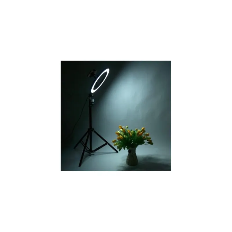 Lampa circulara cu suport selfie, putere de 60W
