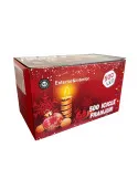 Instalație LED turturi albastru 23.5m, 500 LED flash, exterior premium