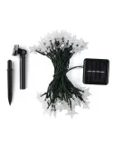 Set 2 Instalatii solare cu 50 LED-uri, stelute, multicolor, 8 jocuri de lumini