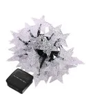 Set 2 Instalatii solare cu 50 LED-uri, stelute, multicolor, 8 jocuri de lumini