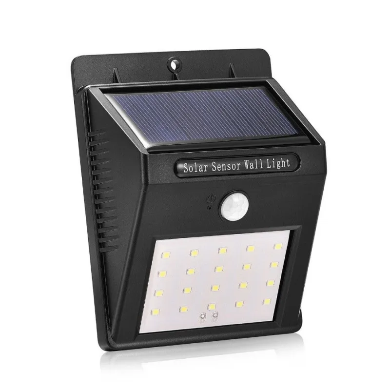 Set 5 Lampi Solare cu 30 LED, senzor de miscare