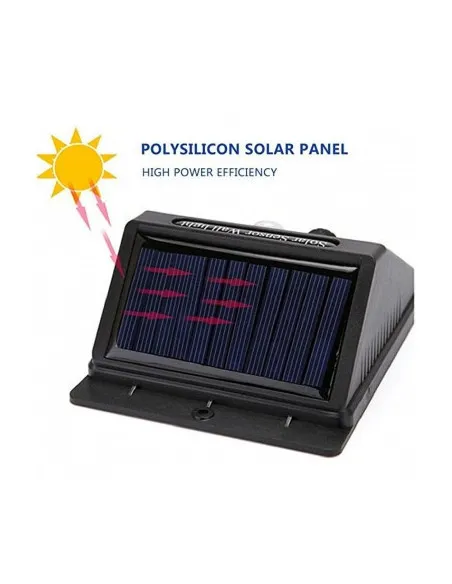 Set 5 Lampi Solare cu 30 LED, senzor de miscare