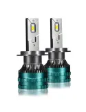 Set 2 becuri auto LED Canbus, 12000Lm H4 220W, 6000K