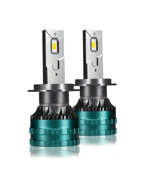 Set 2 becuri auto LED Canbus, 12000Lm H4 220W, 6000K