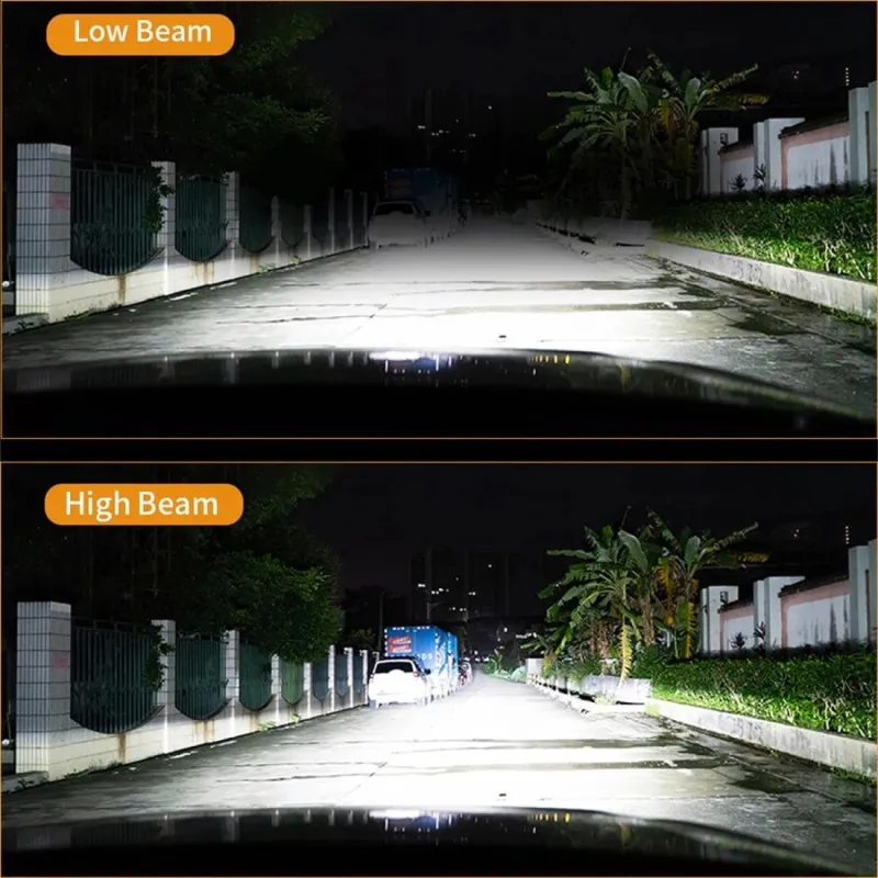 Set 2 becuri auto LED Canbus, 12000Lm H4 220W, 6000K