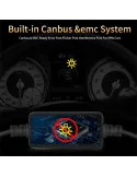 Set 2 becuri auto LED Canbus, 12000Lm H4 220W, 6000K
