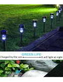 Cumpara 10 buc Lampi solare gradina, LED