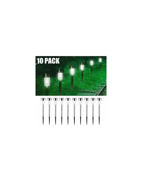 Cumpara 10 buc Lampi solare gradina, LED