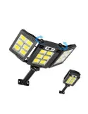 Lampa solara stradala tripla 100w cob