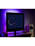 Banda LED RGB iluminare fundal TV 5m telecomanda