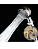 Cap de dus turbo pro, cu elice pentru presiune apa, buton on/off