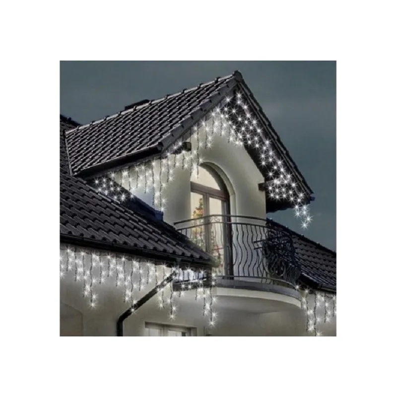 Instalatie 8 metri,ALB RECE, 200 LED-uri tip