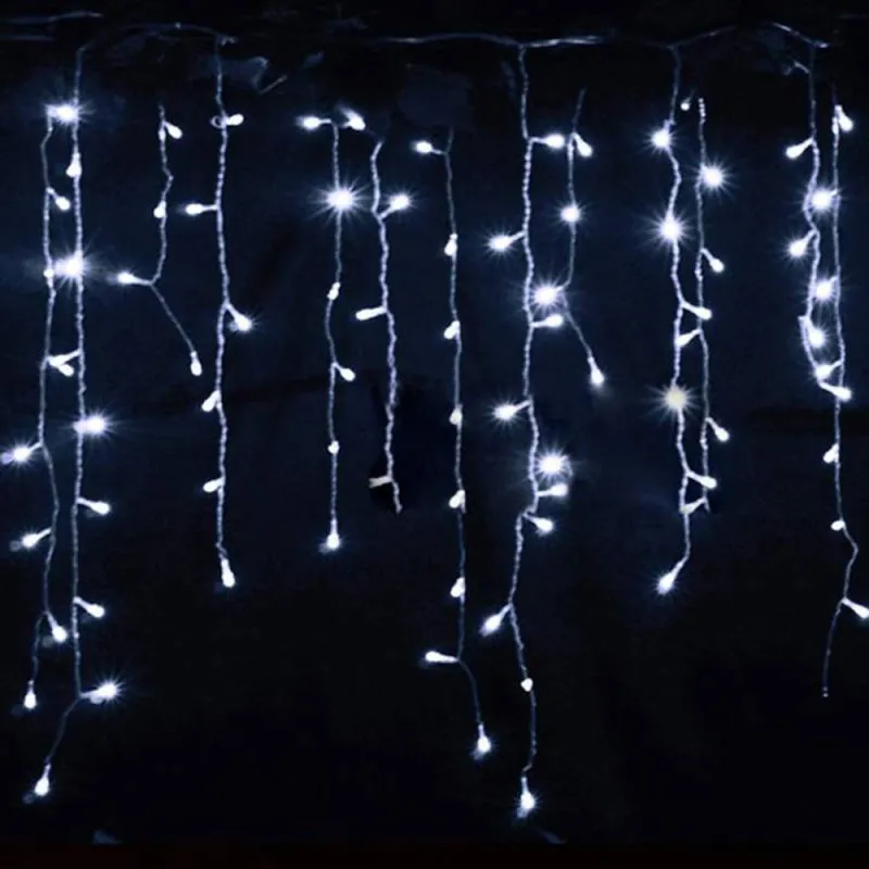 Instalatie 8 metri,ALB RECE, 200 LED-uri tip