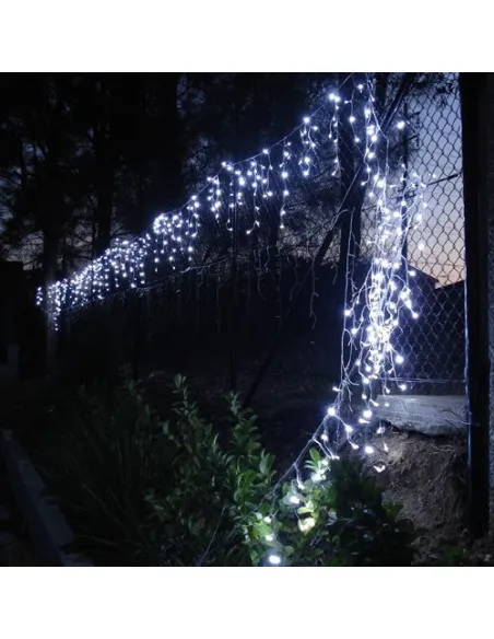 Instalatie 8 metri,ALB RECE, 200 LED-uri tip