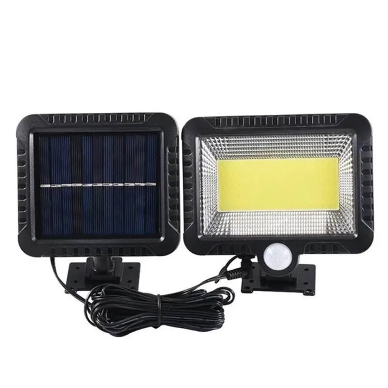 Lampa solara stradala 90W, 120 LED, senzor de