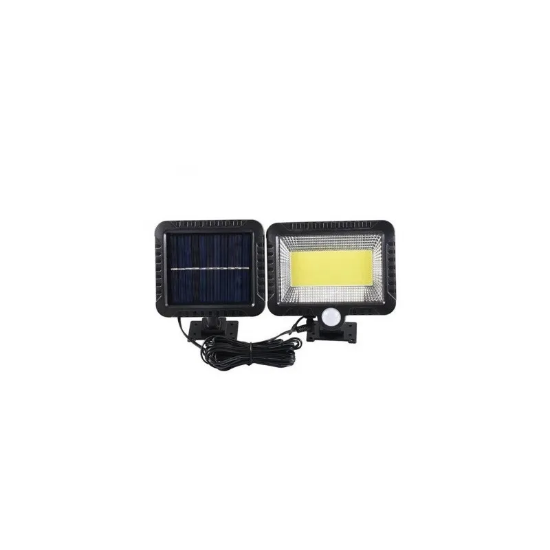 Lampa solara stradala 90W, 120 LED, senzor de