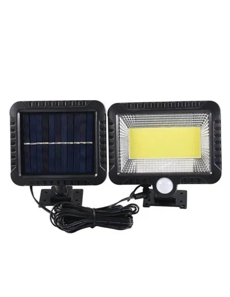 Lampa solara stradala 90W, 120 LED, senzor de