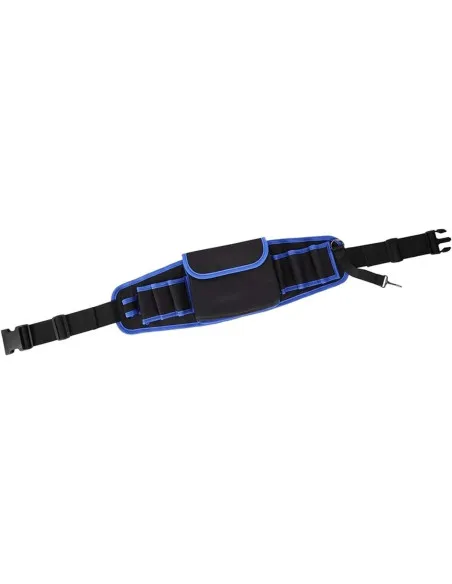 Borseta curea pentru scule profesionala 8 +1, centura port, albastra