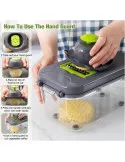 Tocator bucătărie Veggie Slicer pentru legume si fructe cu 22 accesorii