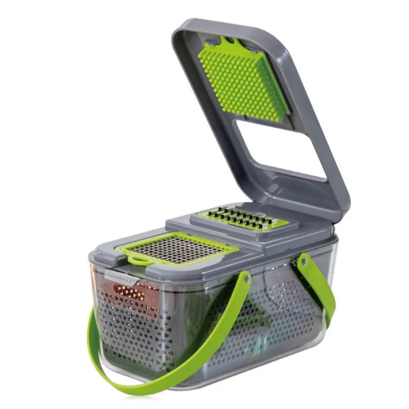 Tocator bucătărie Veggie Slicer pentru legume si fructe cu 22 accesorii