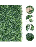 Gard artificial cu frunze din Cisimir 40 x 60cm