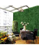 Gard artificial cu frunze din Cisimir 40 x 60cm