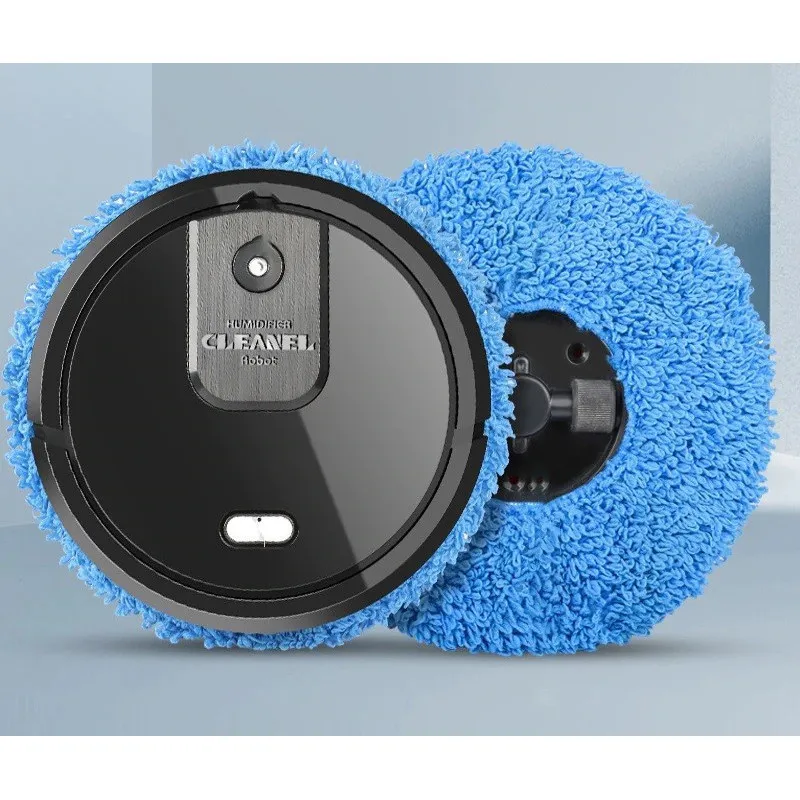 Mop inteligent cu functie de umidificator cu 2 lavete din microfibra incluse