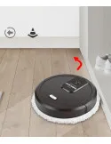 Mop inteligent cu functie de umidificator cu 2 lavete din microfibra incluse