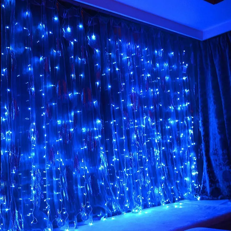 Instalatie tip perdea 3x2.8m, exterior-interior