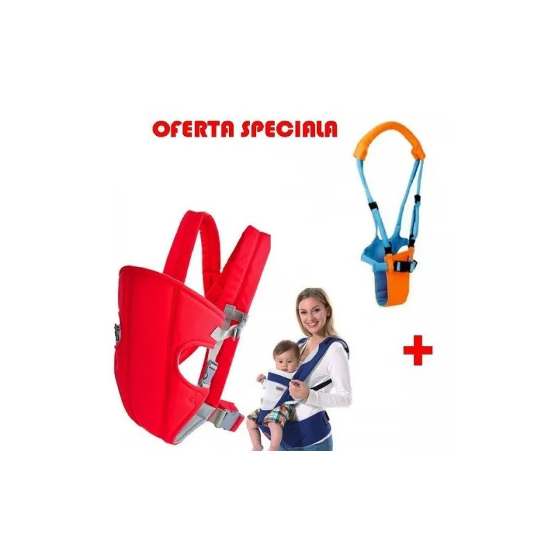Port bebe (marsupiu) pentru bebelusi + Cadou: HAM