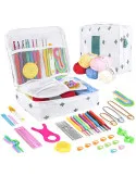 Set Croșetat Qianyou 21 Cârlige Kit Începători
