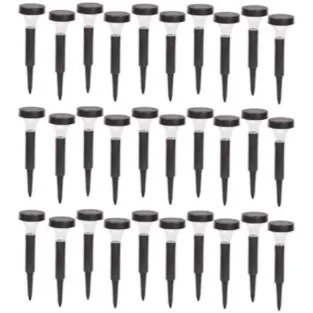 Set 30 lampi solare pentru gradina, IP 44, H 30 cm