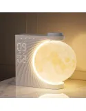 Ceas desteptator cu simulare a rasaritului, 2 alarme, 8 culori de atmosfera, 3 niveluri de luminozitate, lampa de noapte