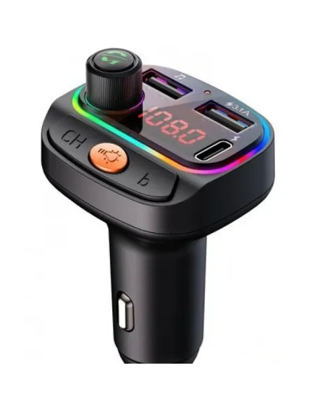 Modulator FM C15 cu Bluetooth, 2USB+TypeC