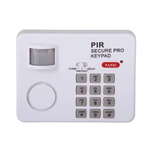 Alarma wireless cu senzor de miscare si cod de
