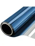 Folie protectie solara pentru geamuri interioare, cu efect de oglinda, UV, 60x300cm