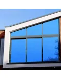Folie protectie solara pentru geamuri interioare, cu efect de oglinda, UV, 60x300cm