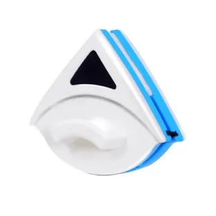 Ștergător Geamuri Magnetic – Albastru, Dublă Curățare, Fără Efort