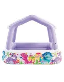 Piscină Gonflabilă Intex Sun Shade pentru Copii, cu Acoperiș, 157x157x122 cm, 280 L