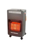 Soba pe Gaz GPL Hausberg HB-1021NG, 4.2 kW, 3 Trepte, Plăci Ceramice, Aprindere Piezoelectrică, Siguranță Automată, Sistem Mobil
