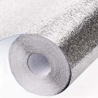Folie de aluminiu autoadeziva bucatarie 60 x 300
