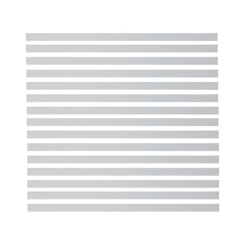 Folie decorativa pentru geam, Dungi Albe, 45 cm x