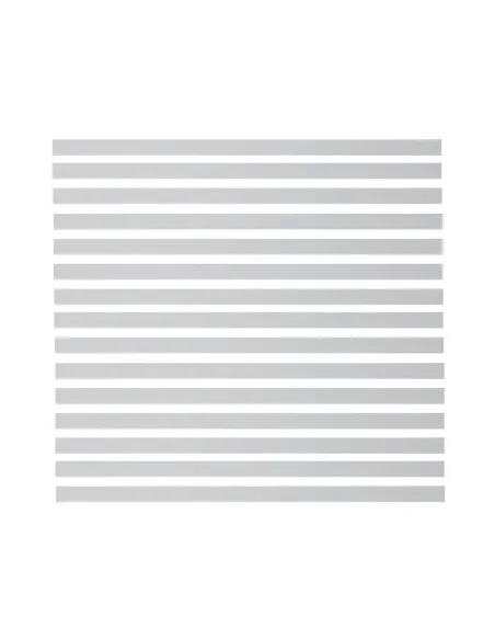 Folie decorativa pentru geam, Dungi Albe, 45 cm x