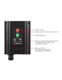 Instalație Solară 100 m, 1000 LED-uri, Panou Solar 1200 mAh, 8 Jocuri de Lumini