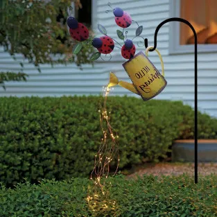 Lampa decorativa pentru gradina, stropitoare cu