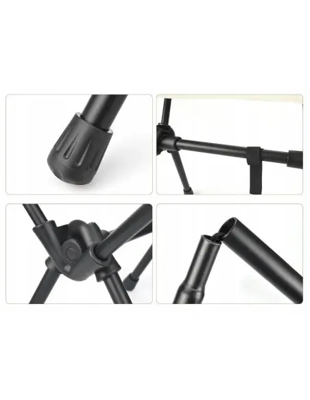 Scaun de pescuit, pliabil, gri sau albastru, material oxford 600D, dimensiuni 65x53x57cm, capacitate 150kg