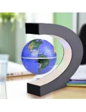 Glob anti-gravitațional plutitor magnetic Harta lumii cu lumină LED